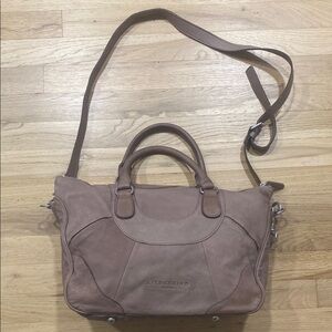 Liebeskind Tan Leather Women's Bag with Crossbody Strap